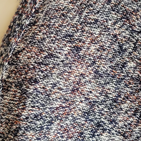 3/4 dolman sleeve multicolored open cardigan - Picture 3 of 4